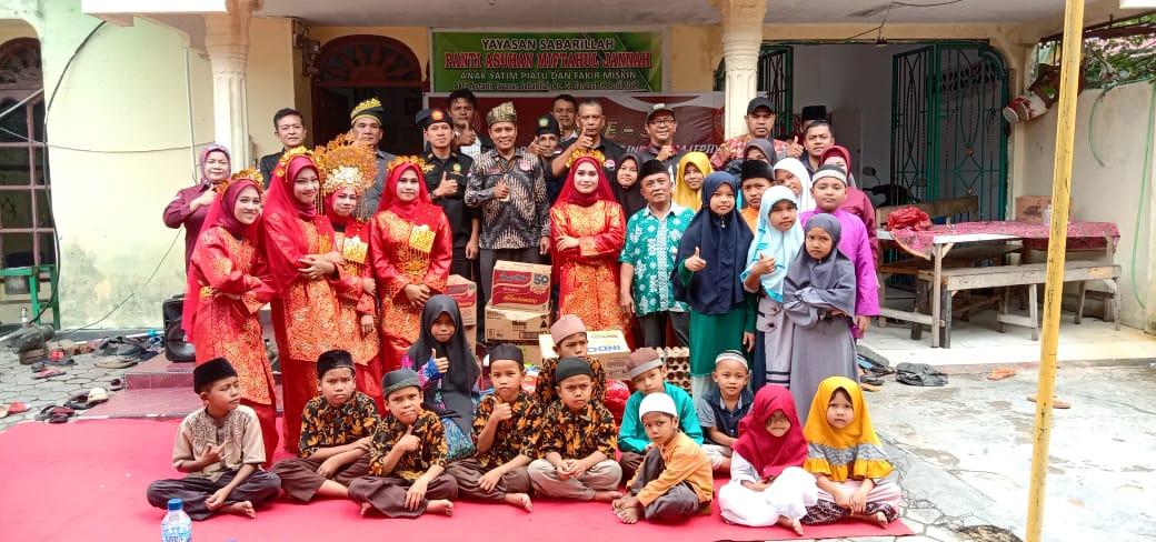 Ketua FPII Riau: Membangun Kepedulian Insan Pers Dengan Saling Berbagi