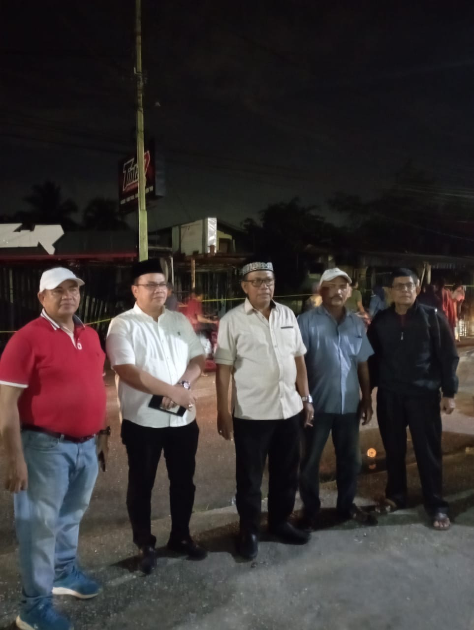 PKDP Kunjungi Korban Kebakaran di Pangeran Hidayat Pekanbaru