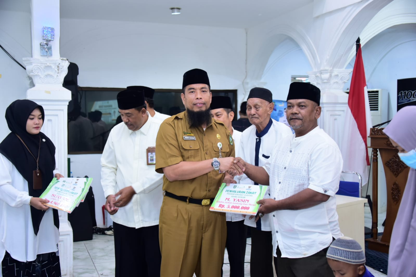 Baznaz Kabupaten Bengkalis menyelenggarakan Bimtek