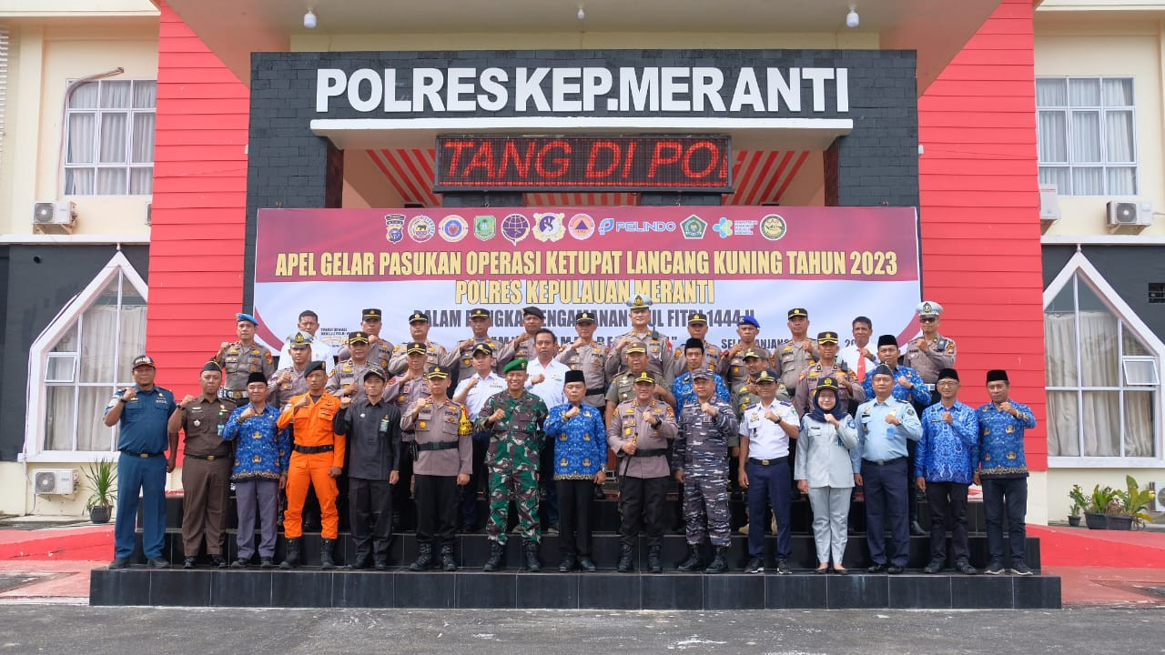 Plt. Bupati H. Asmar Pimpin Apel Gelar Pasukan Operasi Ketupat Lancang Kuning 2023