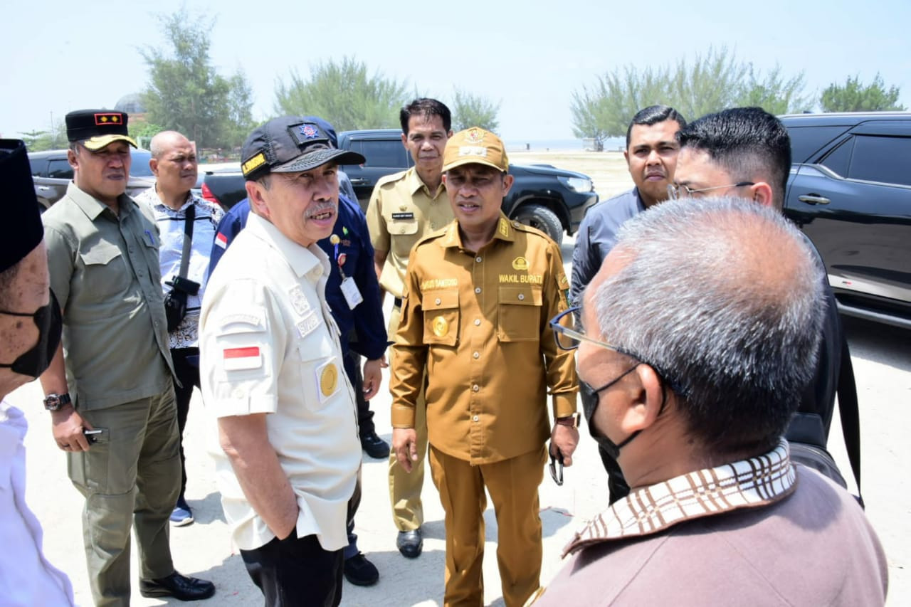 WaBup Sambut Kedatangan Gubernur Riau Drs. H. Syamsuar