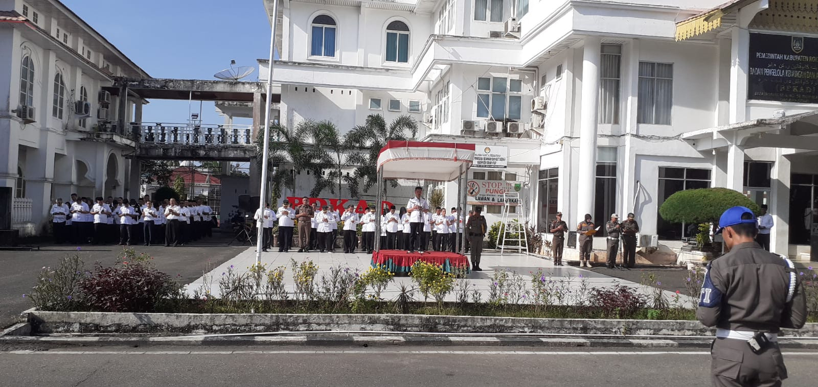 Usai Libur Bersama,Apel Perdana Diiring Halalbihalal Syawal1444 H
