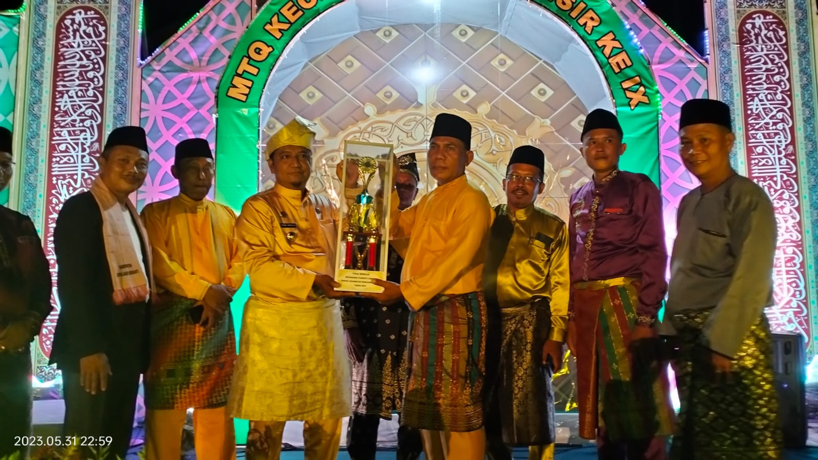 Mahdi Kepala Desa Kedabu Rapat Apresiasi MTQ Ke 9 Rangsang Pesisir