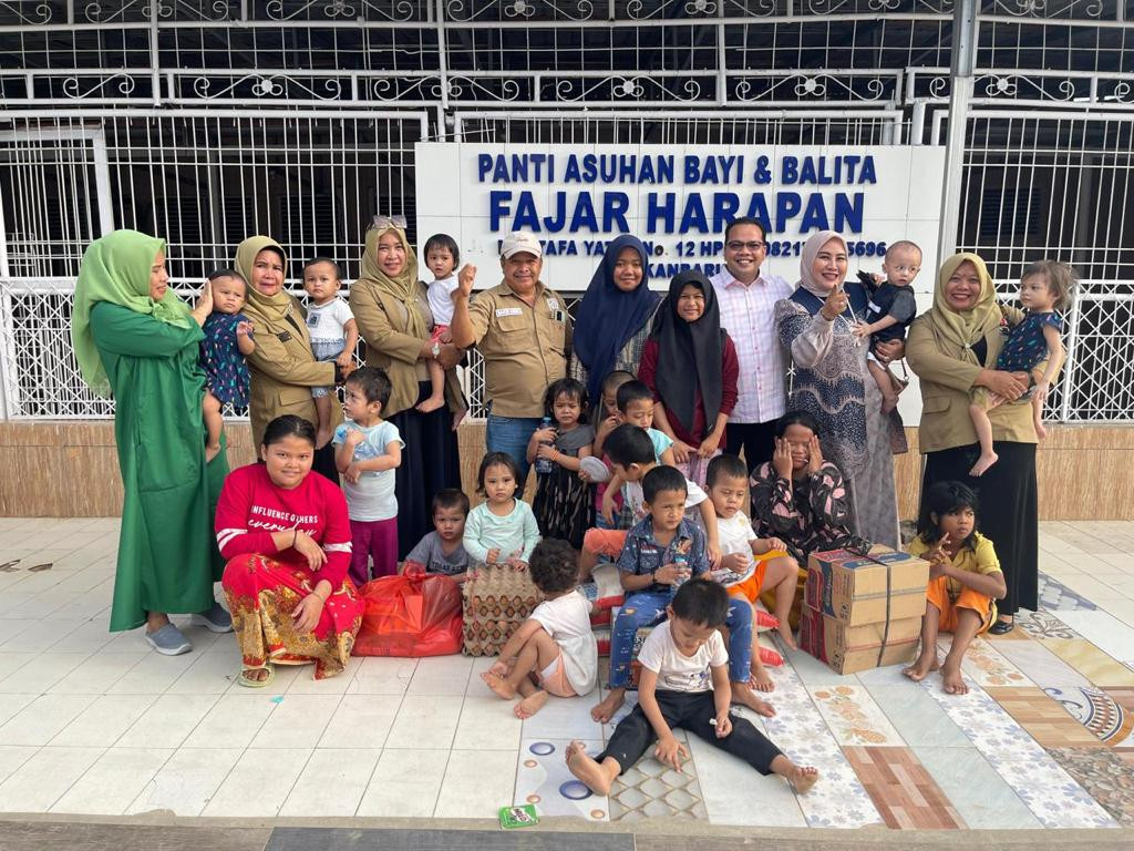 Dpc Pkdp Kecamatan Pekanbaru Kota Santuni 5 Panti Asuhan Dikota Pekanbaru