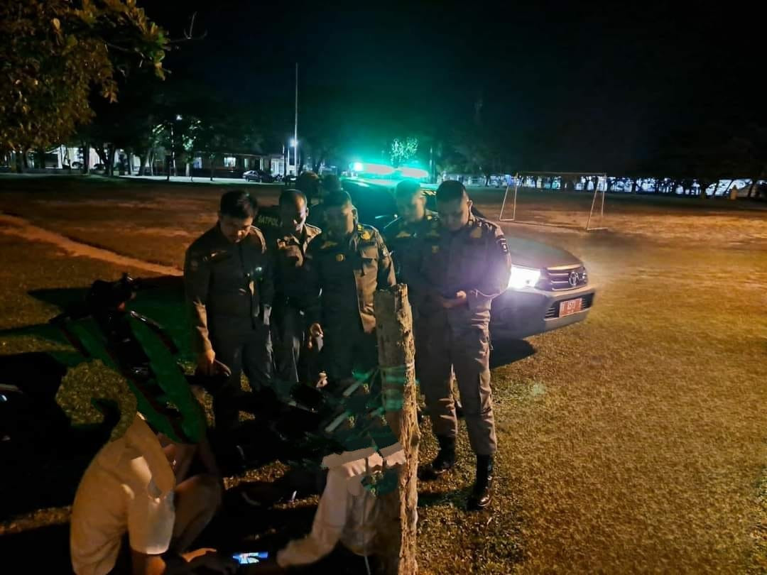 Pasang Remaja Duduk di Tempat Gelap,   dijaring SatPol PP Kampar