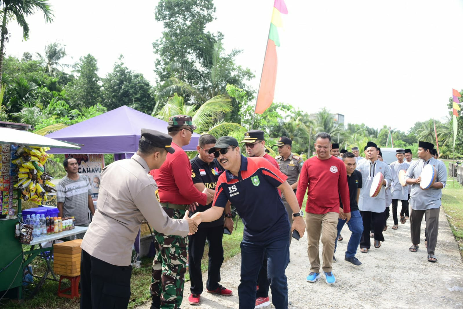 Dinas Disparbudpora Buka Turnamen Sepak Bola Bermasa Cup