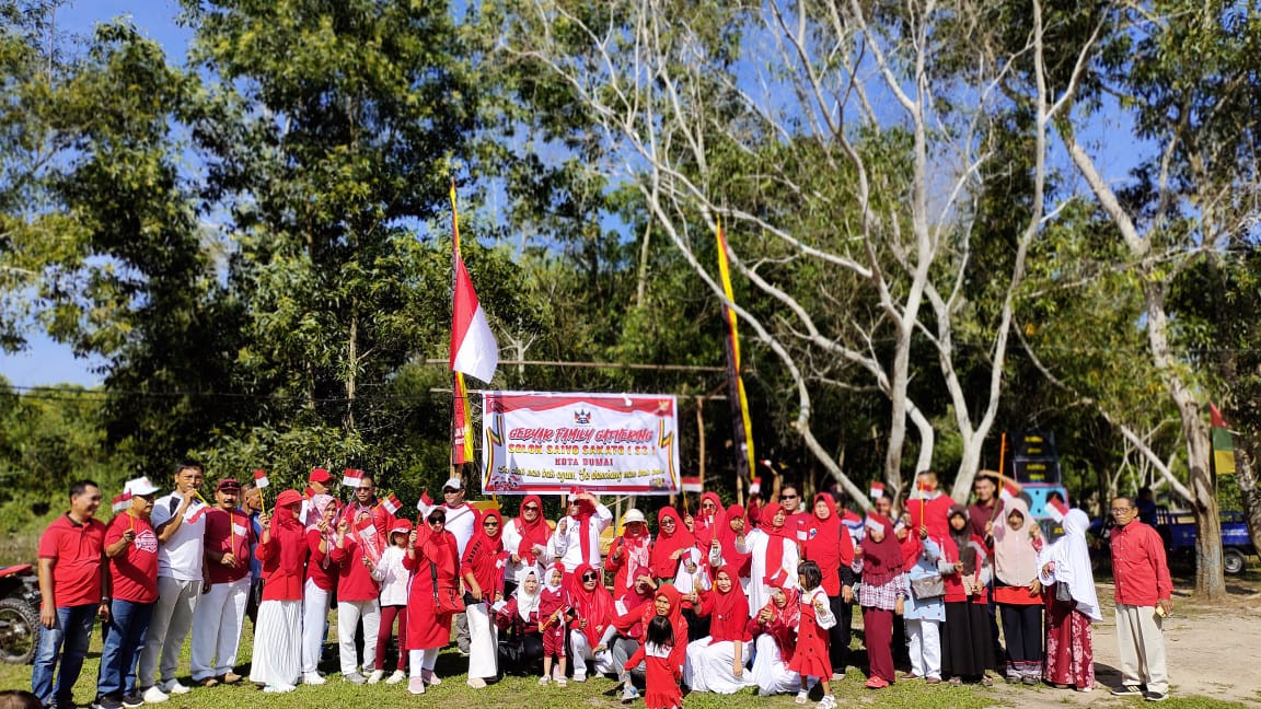 Meriahkan HUT RI ke 78, Warga S3 Kota Dumai Adakan Gebyar Family Gathering