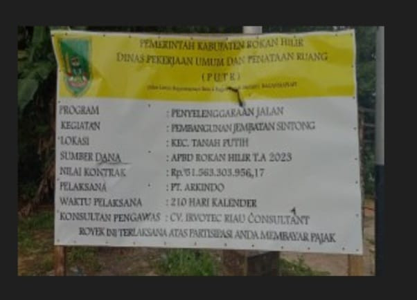 Ada Kecelakaan Kerja Pembangunan Jembatan Sintong, Katanya Tewas Tertimpa Besi