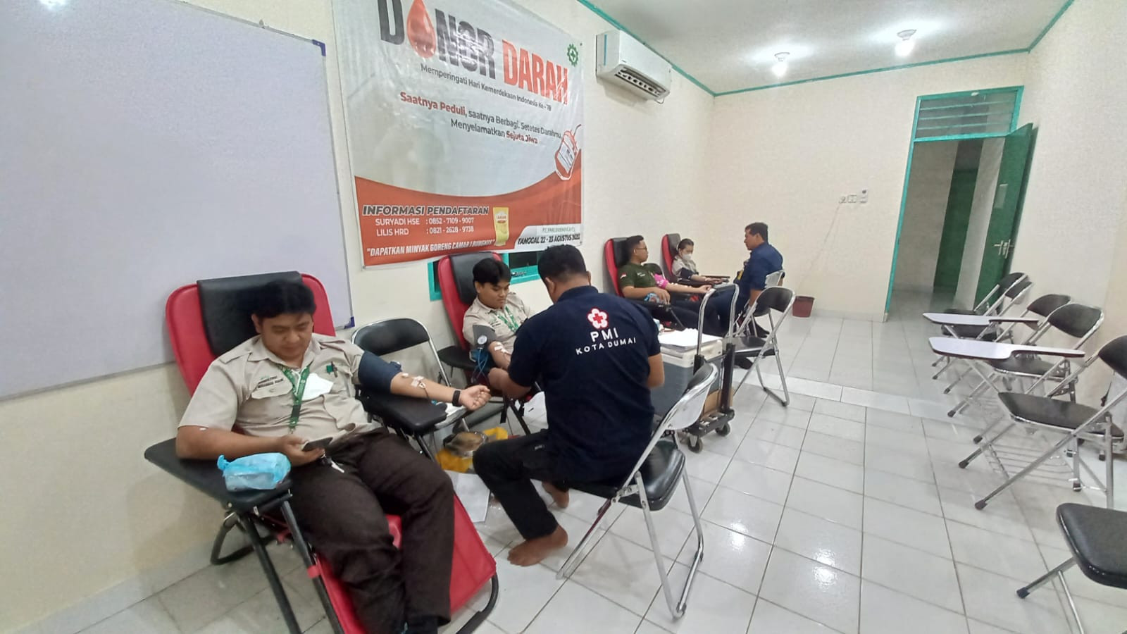 Apical Dumai Kembali Adakan Kegiatan Donor Darah Bersama PMI