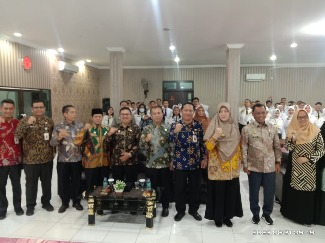 Sekda Rohil Buka Pelatihan Dasar CPNS di Lingkungan Pemkab Rohil.