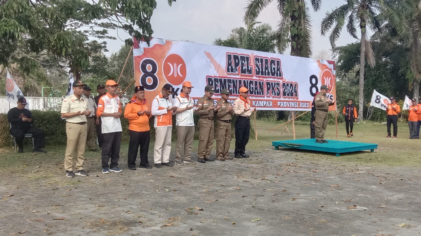 Apel Siaga Pemenangan PKS 2024 Diselenggarakan, Tamaruddin: Insya Allah PKS Kampar Menang