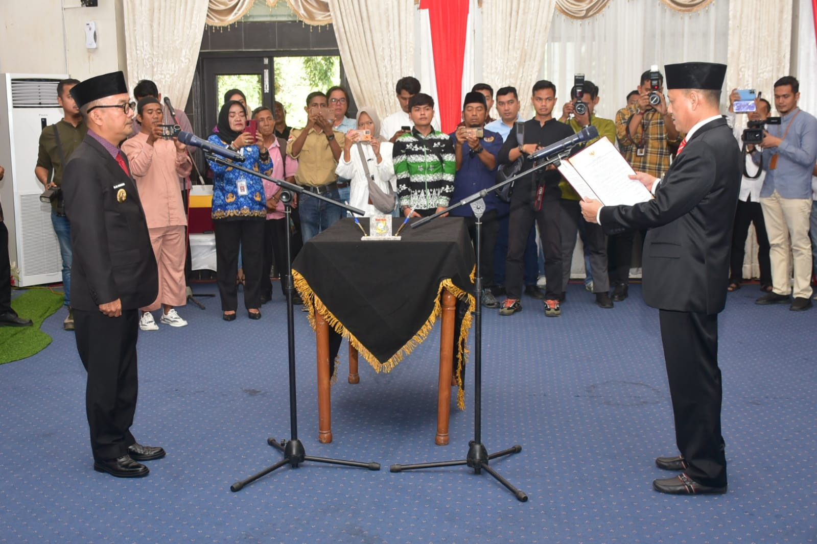  Pj Bupati Kampar Lantik Hambali, Jabat Sekda Kampar Defenitif