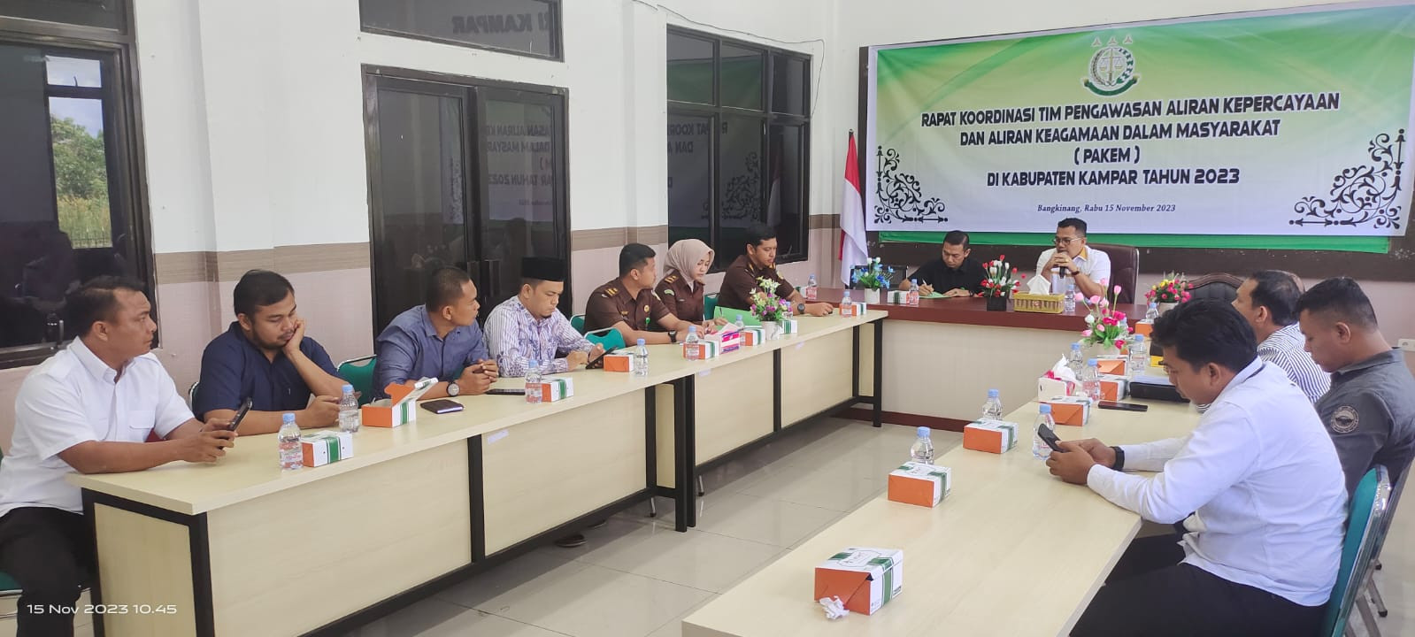 Kejaksaan Kampar Evaluasi Perkembangan Pakem, Gelar Rapat Koordinasi 