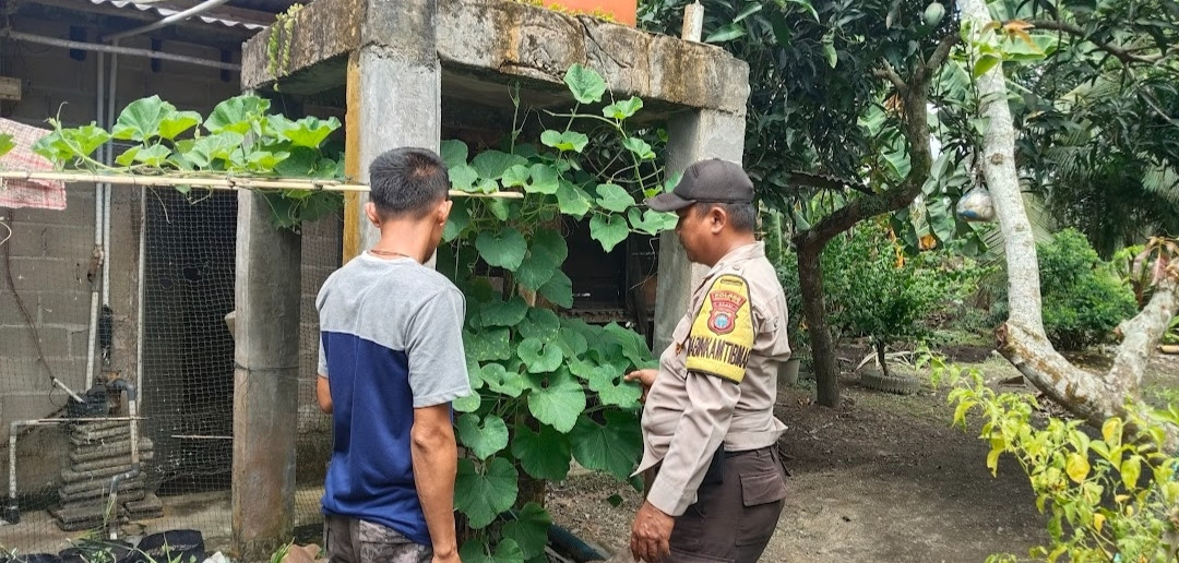 Polsek Enok Dorong Kemandirian Warga, Hama Tanaman Pekarangan Jadi Sorotan