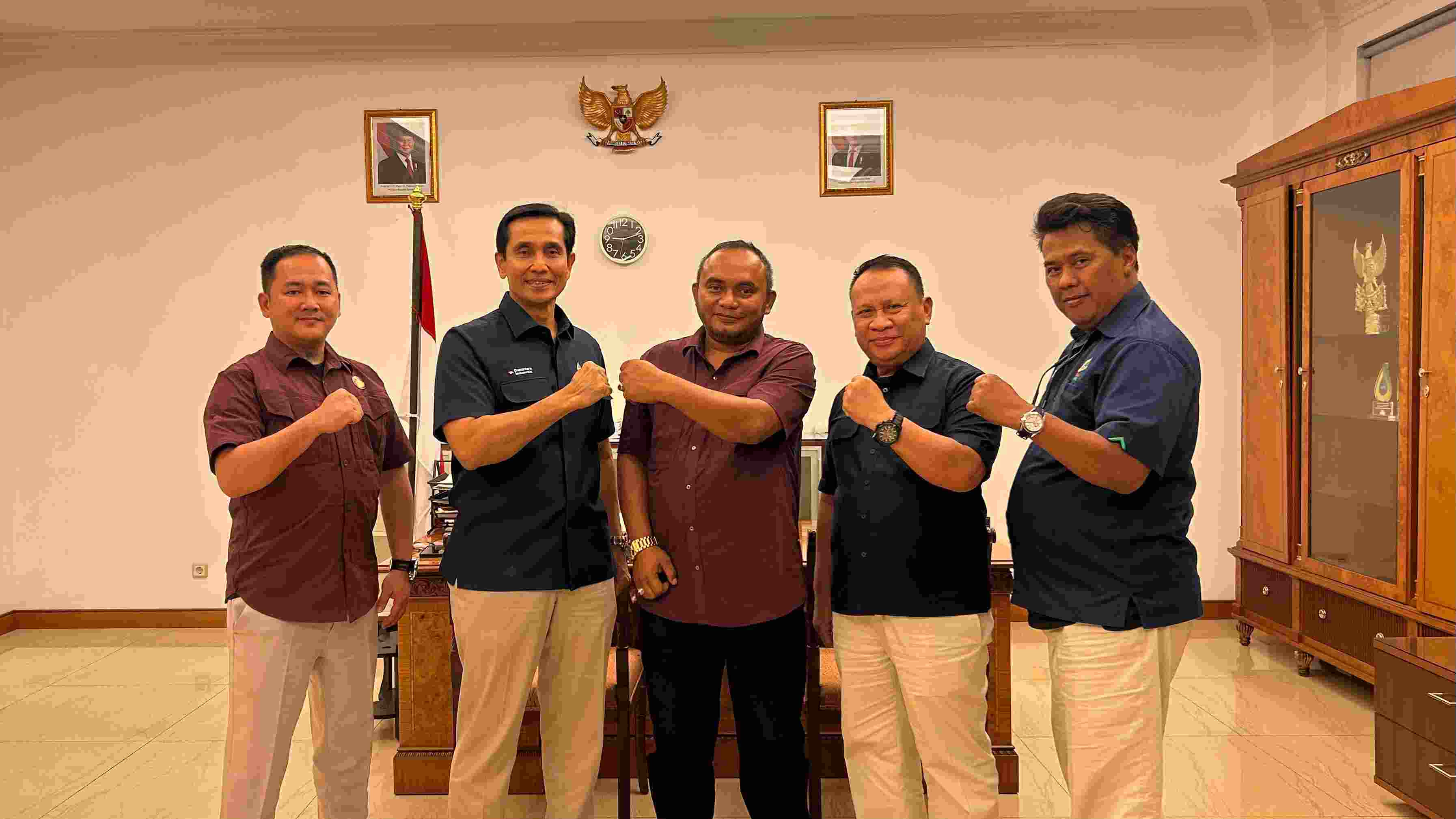 Wujudkan Asta Cita Presiden, Elang 3 Hambalang Pusat Bersinergi RO 3 Riau Agrinas 
