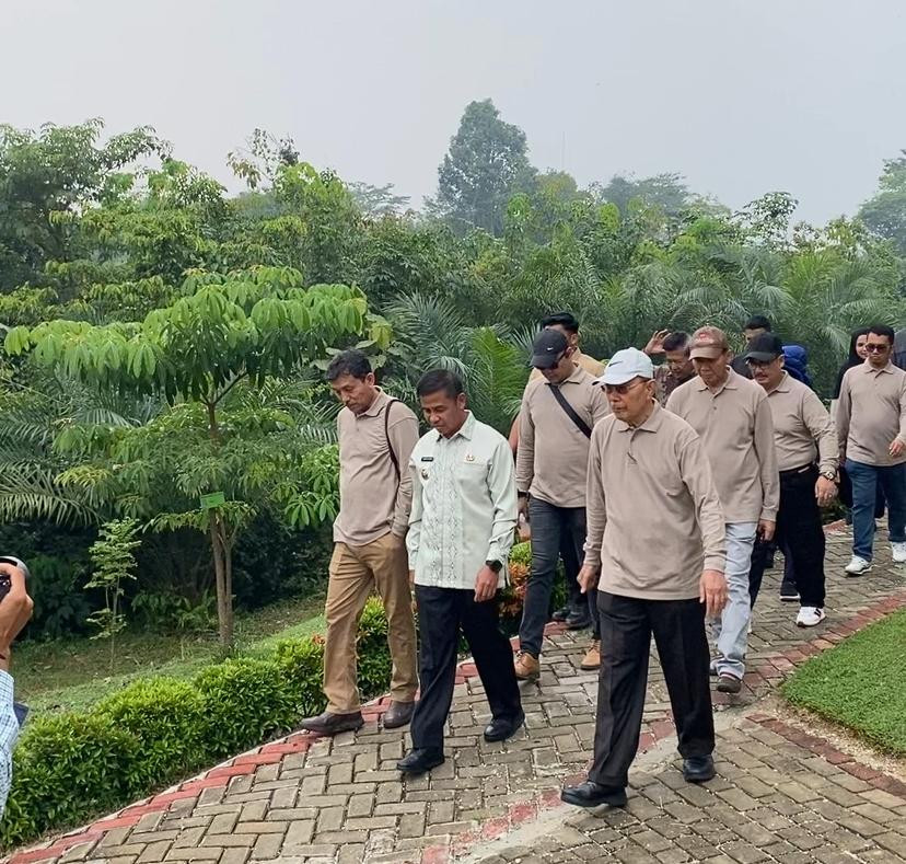 Kebun Raya UP Diapresiasi Pakar Kebun Raya Internasional, Alamnya Indah dan Kaya Hayati