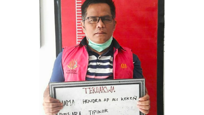 Jaksa Jebloskan Kepala BPKAD Kuansing ke Penjara