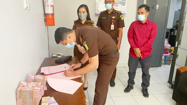 Terpidana Korupsi Syarifudin Bayar Uang Pengganti