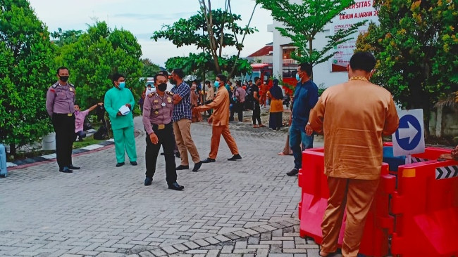 Pesantren Abdurrab Mendadak Jadi Lokasi Isolasi Terpadu