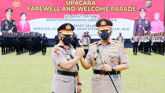 Irjen Muhammad Iqbal Resmi Bertugas 