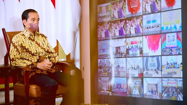 Presiden Sampaikan Sejumlah Arahan pada Rakornas Penanggulangan Bencana