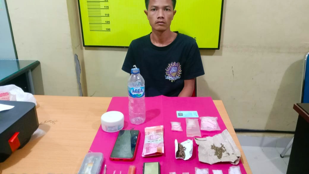 Polisi Tangkap Pengedar Sabu di Komplek Perumahan Perusahaan Negara