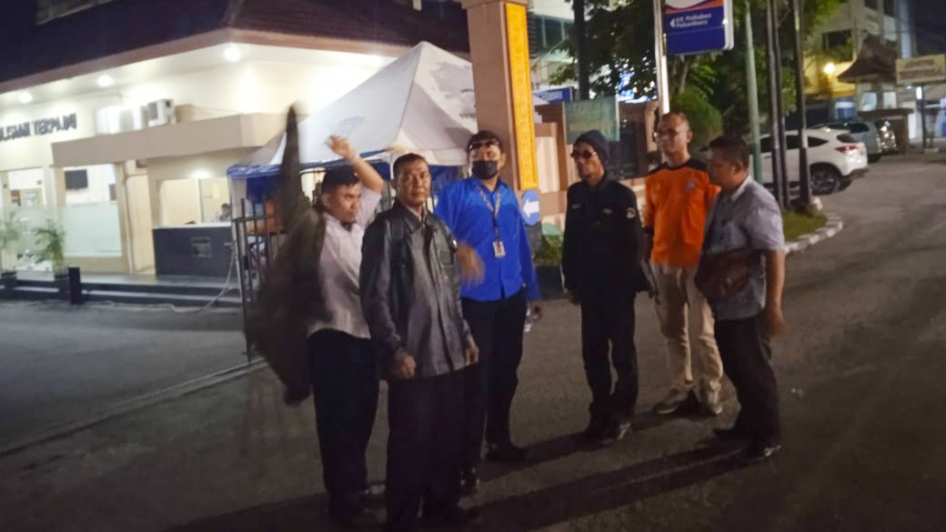 Polresta Tetapkan Larsen Yunus Tersangka Perusakan di BK DPRD Riau