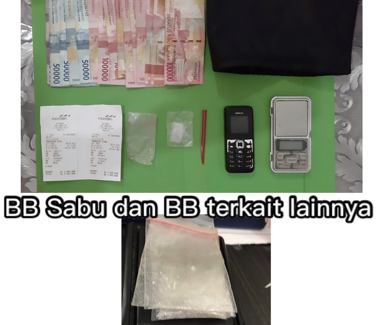 Pengecer Sabu Di Tanah Merah Tak Berkutik Disergap