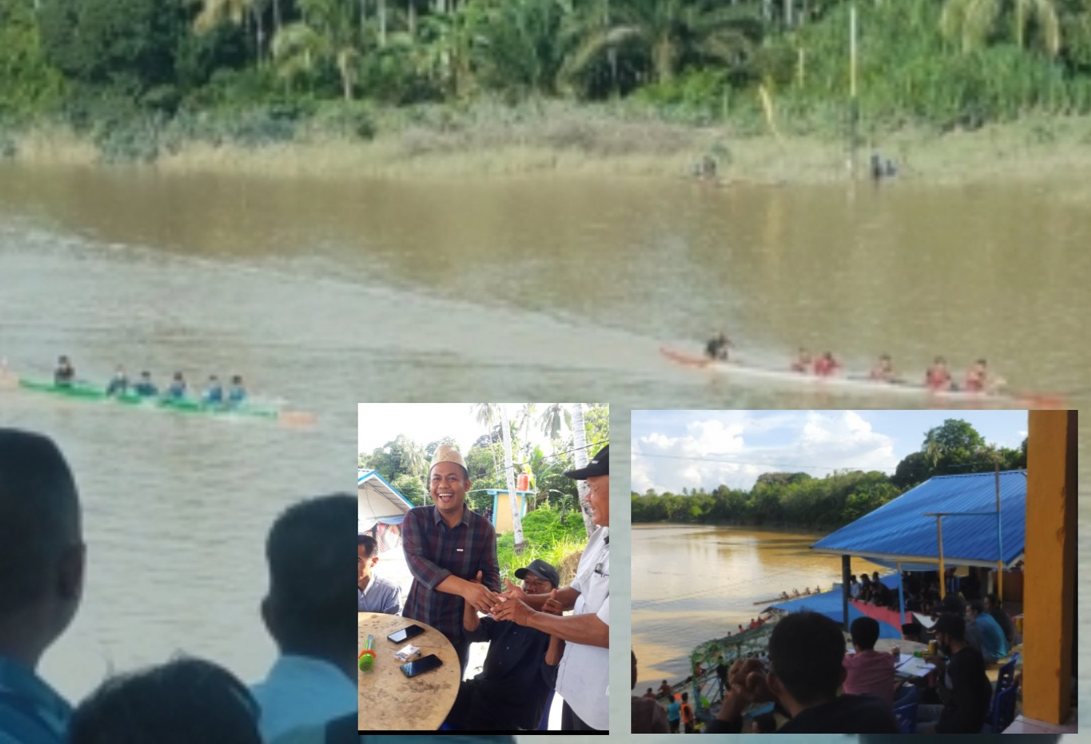 Dodi Irawan Apresiasi Pacu Sampan di Tepian Kenangan Desa Baturijal Hulu