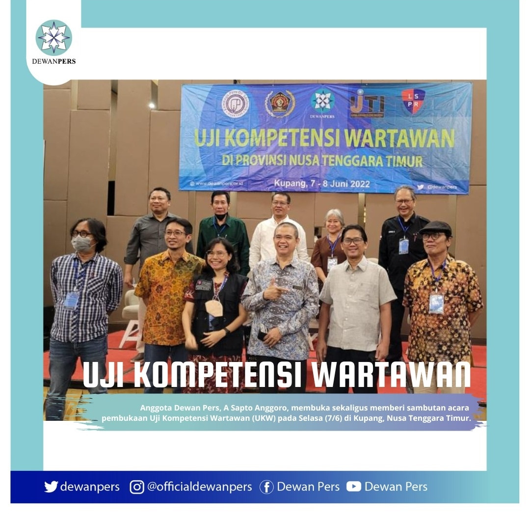 Dewan Pers Akan Genjot Percepatan Peserta Uji Kompetensi Wartawan 