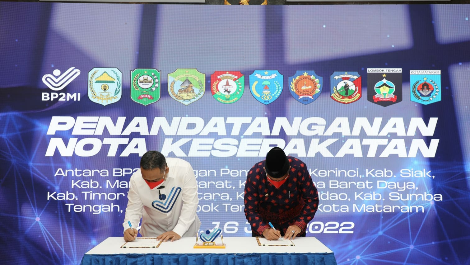 Pemkab Siak Teken MoU Jaminan Perlindungan dan Pelatihan Pekerja Migran