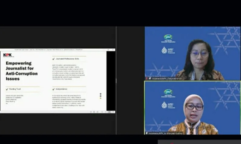 KPK Beberkan Peran Media Dalam Pencegahan Korupsi Di Forum APEC