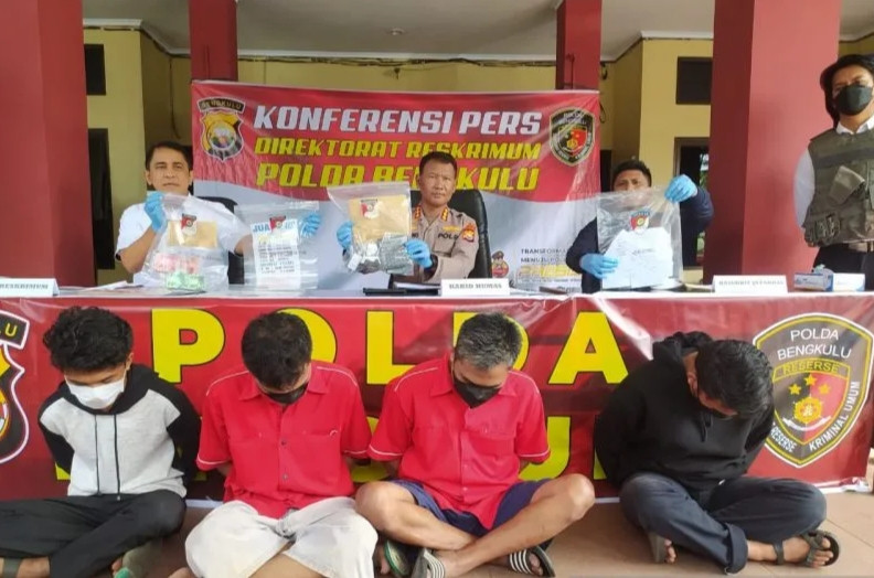 Tersangka Judi Daring Di Bengkulu Terancam 10 Tahun Penjara