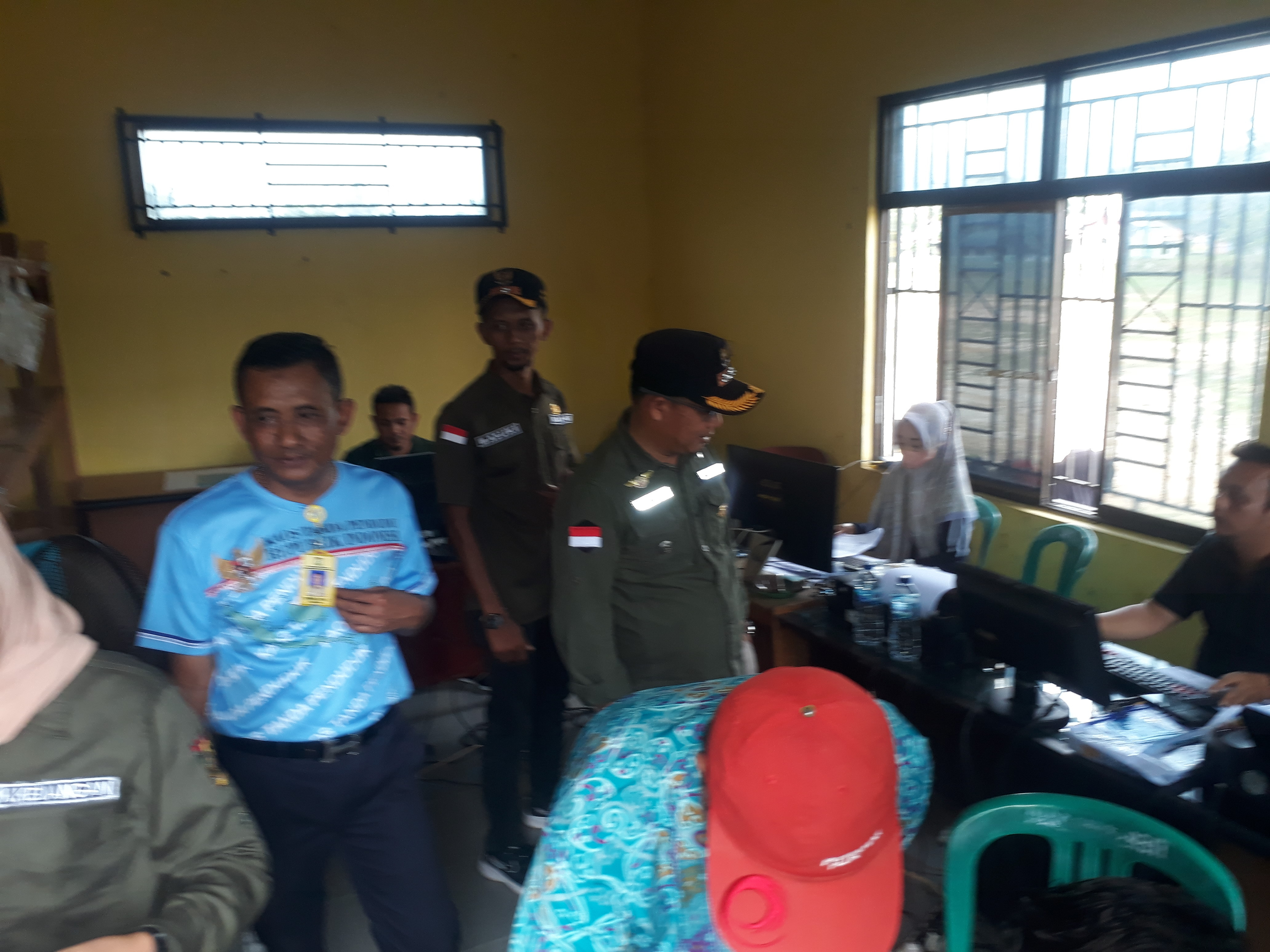 Jemput Bola Disdukcapil, Pengurusan Adminduk di Kecamatan Tapung