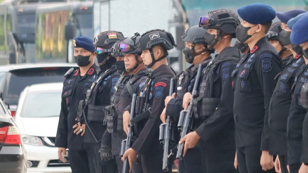 Densus 88 Tangkap Sejumlah Terduga Teroris di Riau