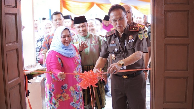 Kepala Kejati Riau Resmikan Rumah Restorative Justice di Bengkalis