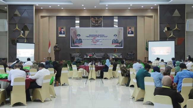 Kejati Riau Gelar Seminar Rumah Restorative Justice
