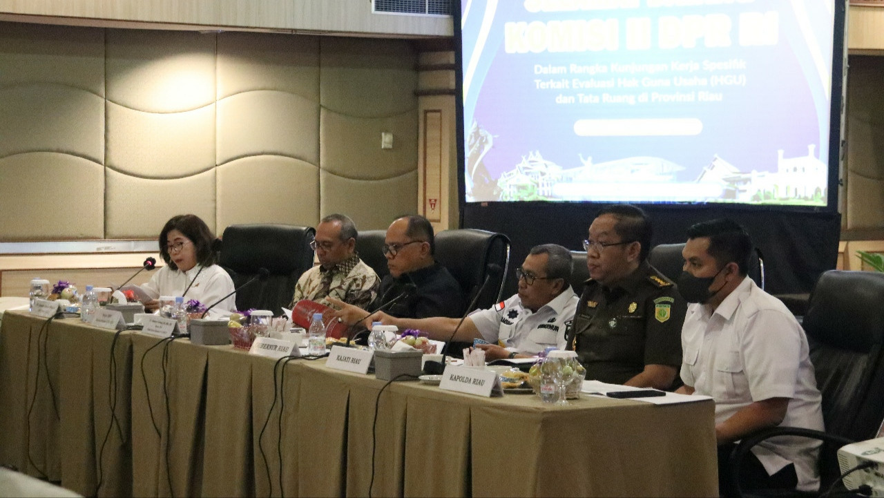 Asintel Kejati Hadiri Rapat Spesifik Komisi II DPR dengan Kanwil BPN
