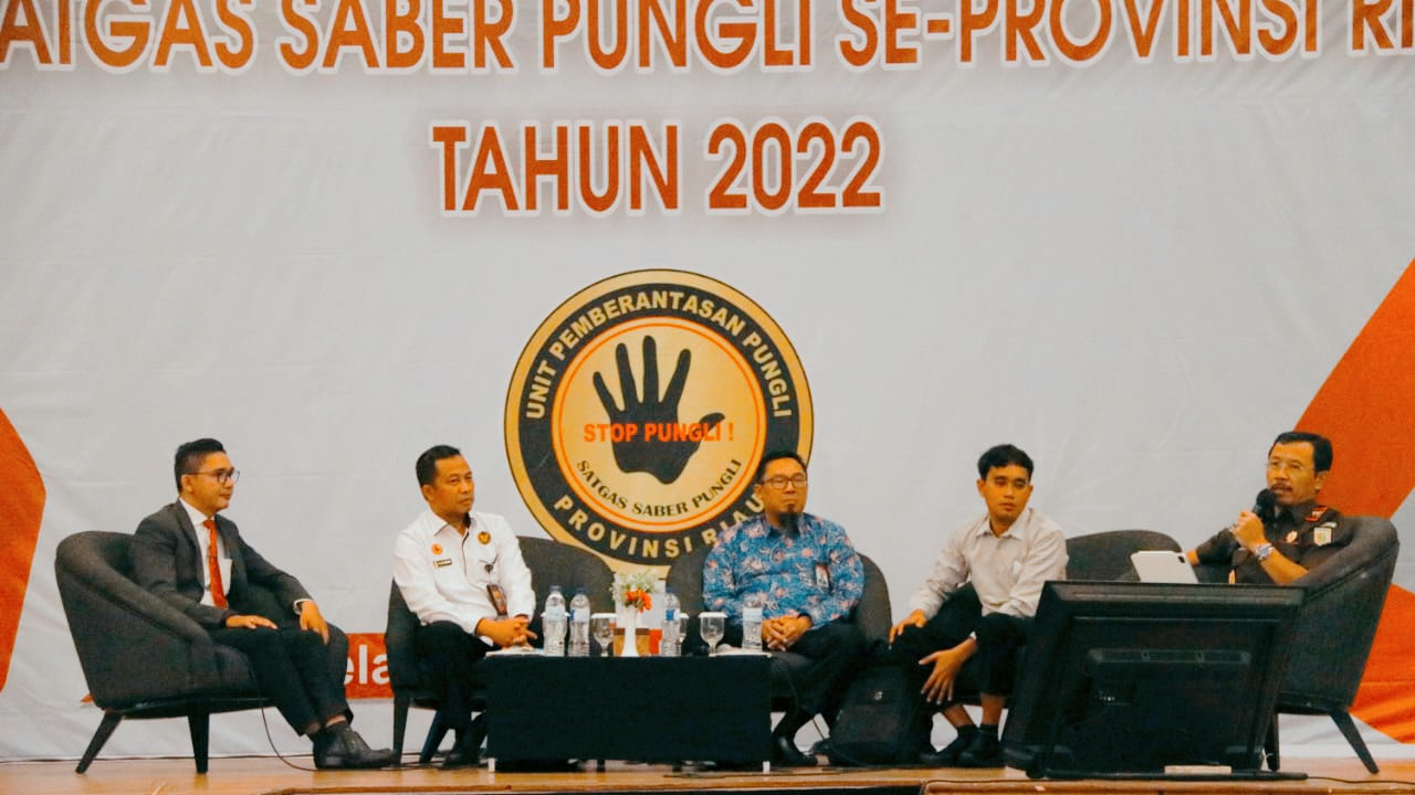 Kepala Kejati Narasumber Rapat Kerja Anev Saber Pungli Pemprov Riau