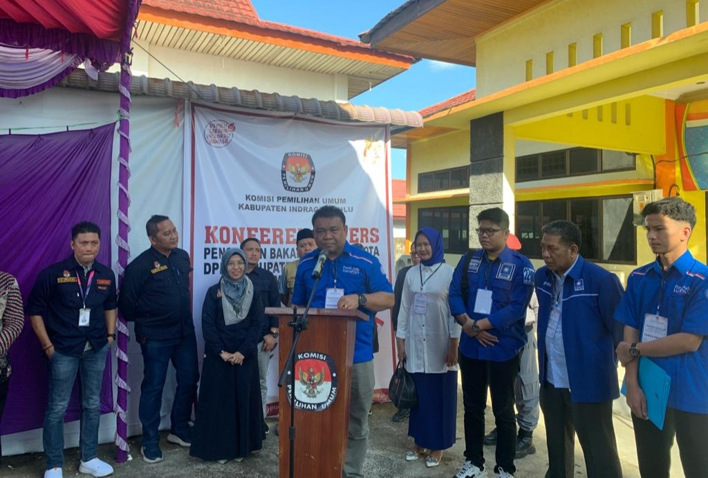 PAN Daftarkan 40 Caleg ke KPU Inhu, Taufik Hendri: Target 6 Kursi di DPRD Inhu