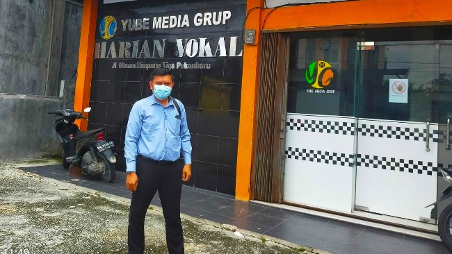 RiauAndalas.com Tidak Hadiri Sidang Perdana Pengaduan Penasehat Ahli Gubernur di Dewan Pers
