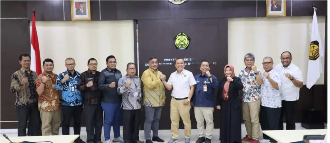 DPRD Dumai Koordinasi dengan Kementrian ESDM Mengenai Ranperda Penanganan Pertanahan
