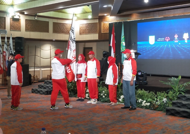 157 Kontingen Atlit SOIna Riau Ikut PeSONas I di Semarang, Optimis Pertahankan Juara Umum