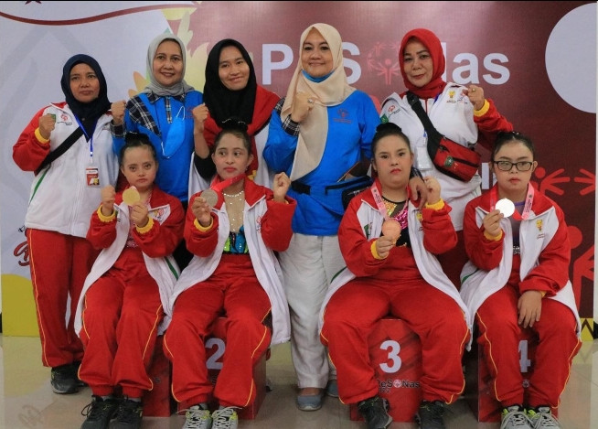 Hari Pertama, Atlit SOIna Riau Sudah Meraih 20 Medali di PeSONas I Semarang 