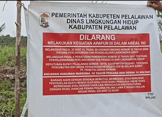 Desak APH di Riau, Ungkap Dugaan Pidana PT TUM Yang Beroperasi di Pulau Mendol Pelalawan 