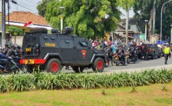 Sidang Putusan Sela Rizieq di PN Jaktim Dikawal 1.388 Aparat