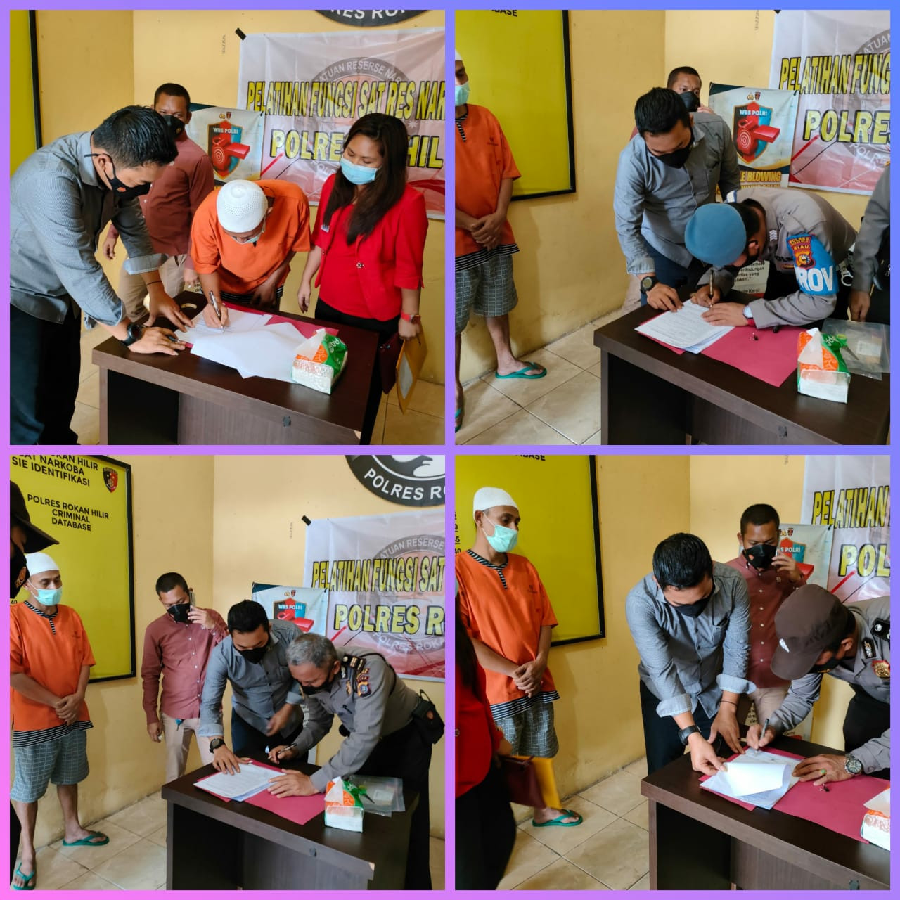 Hari Ini Barang Bukti Pil Ekstasi  Sebetat 254,55 Gram Dimusnahkan Di Polres Rohil