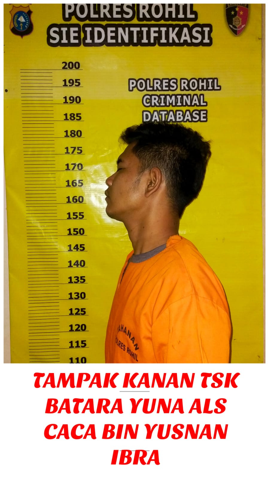 Warga Tanah Putih Tanjung Melawan Diamankan Polisi Gegara Miliki Sabu