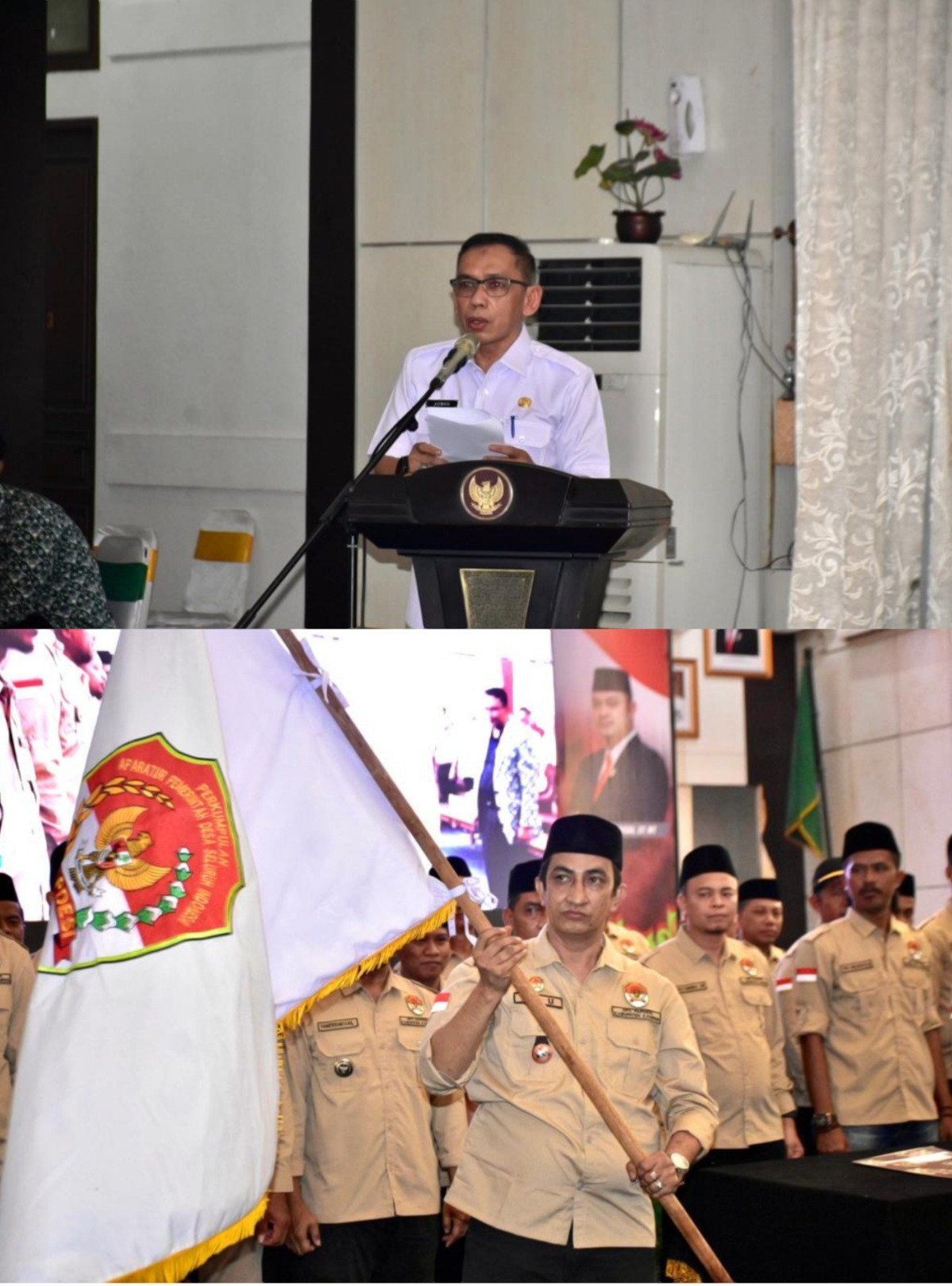 Asisten III Ir Azwan Husin Tabano Hadiri Pelantikan SAU dan Pengurusnya