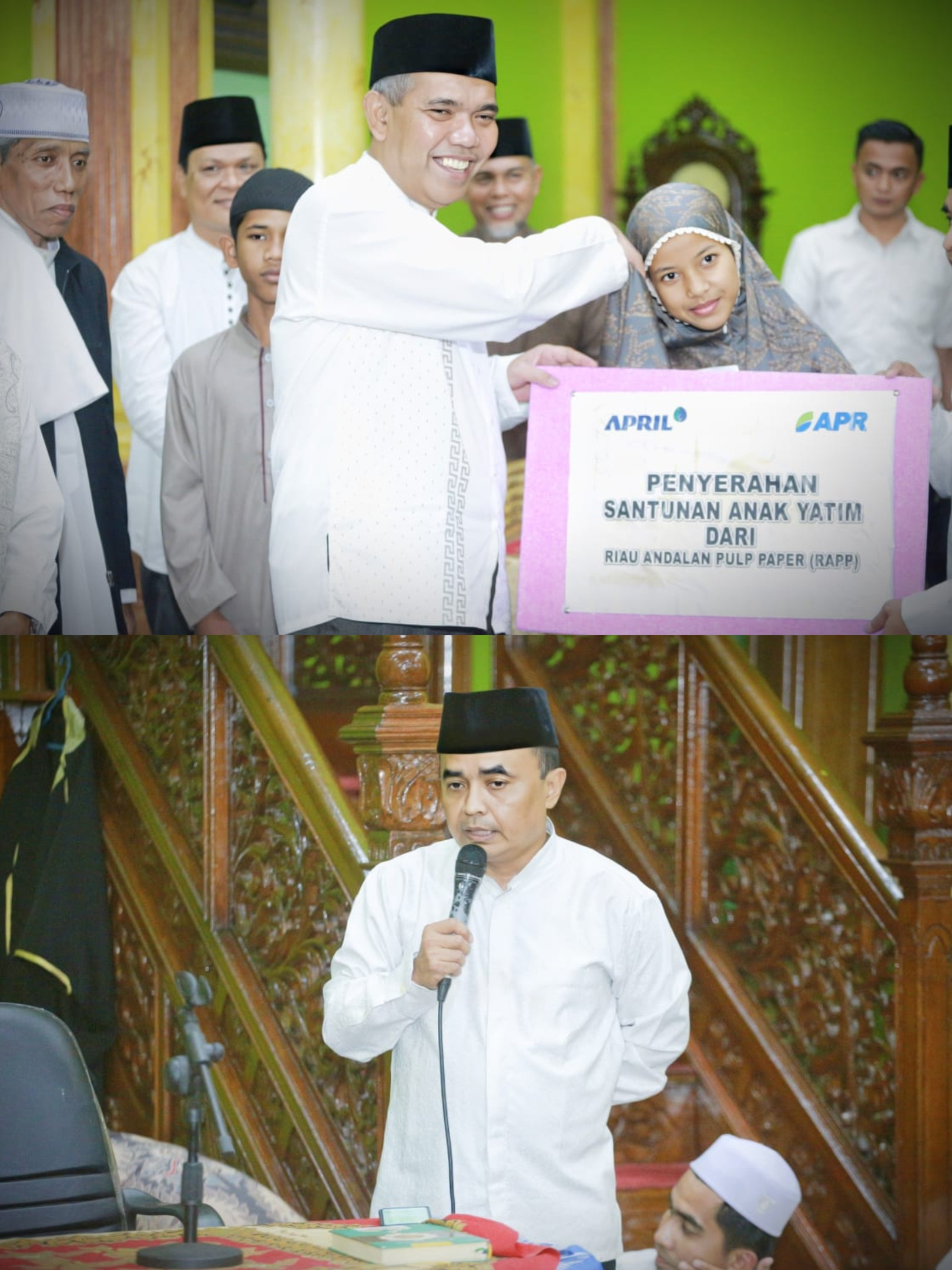 Forum CSR  Kabupaten Kampar Salurkan 1000 Paket Bantuan Sembako Untuk Anak Yatim